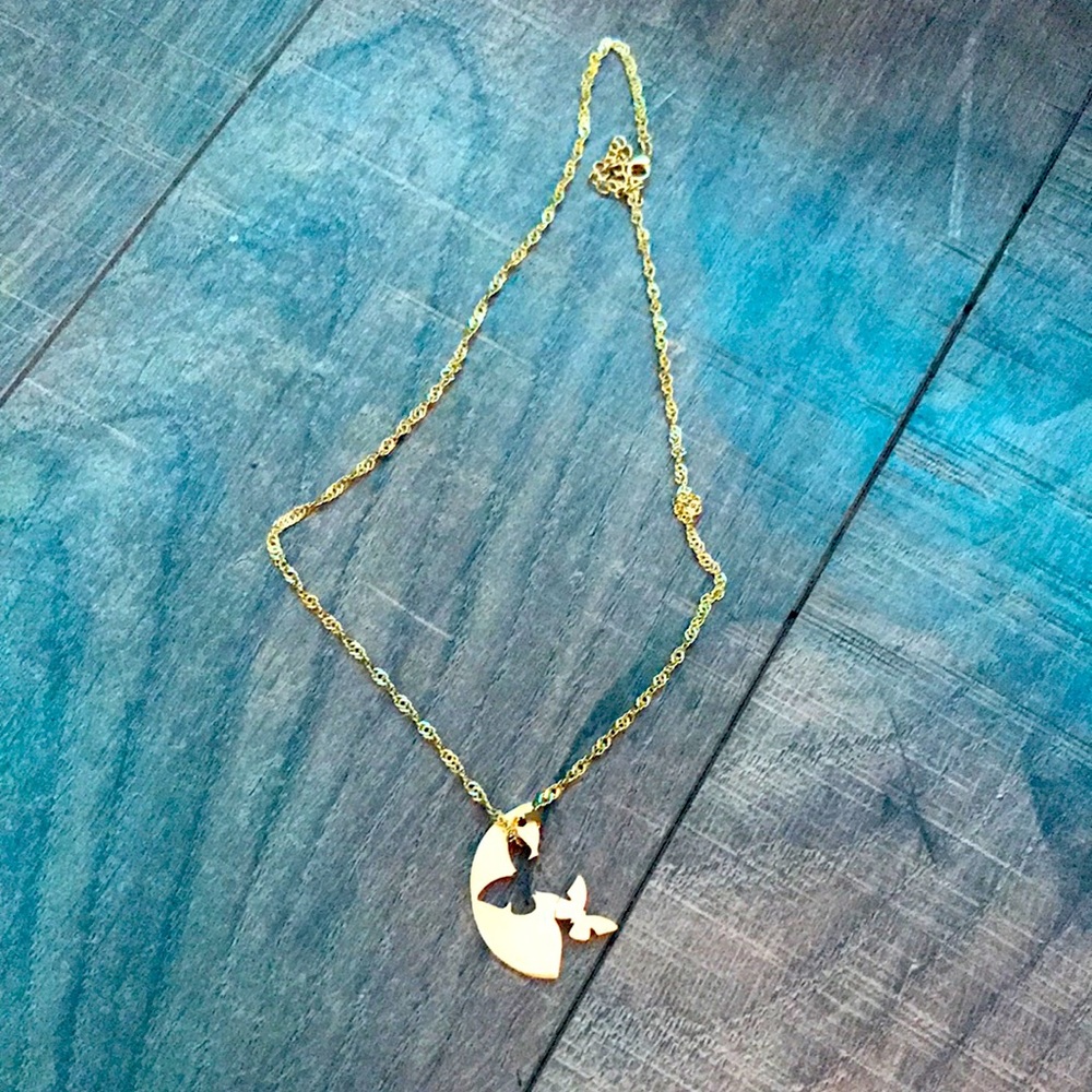 I am selling this gold necklace that is from Amazon.